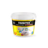 Краска акриловая интерьерная 1,1кг белоснежная FARBITEX